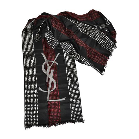 schal ysl|Women's Saint Laurent Scarves & Wraps .